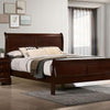 Louis Philippe Full, Twin, Full, & King Bed Black, Grey, Brown & White