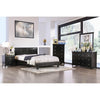 Evans E.King & Cal.King Bed Espressso, White, & Camel