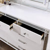 Brachium Queen Bedroom Set Silver