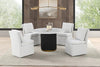 Varde 5 Pc Dining Table Set White
