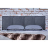 Winn Park Cal.King, E.King, Twin, & Full Bed Chrome, Gray, Brown, & Chrome