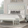 Stella Mia Bed White & White