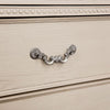 Pamphilos 4 & 5 Piece Queen Bedroom Set Gray & White