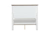 Pinetop 4 & 5 Piece Twin Bedroom Set White & Blue