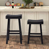 Biasca 29" Stool (2/CTN) White, Brown, & Black