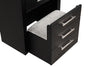 Ashbourne Bedside Vanity Set with Stool Contemporary