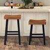 Biasca 29" Stool (2/CTN) White, Brown, & Black