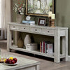 Meadow Antique White Sofa Table
