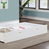 PRIAM Trundle/Drawers, White/Gray