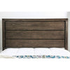 Rexburg Wire-Brushed Rustic Brown E.King & Full Bed