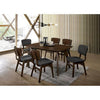 Shayna Black/Light Oak Side Chair (2/ctn)