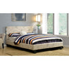 Evans E.King & Cal.King Bed Espressso, White, & Camel