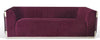 Galaxy Home Contempo Sofa in Wine GHF-808857507952