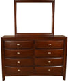 Galaxy Home Emily Mirror in Cherry GHF-808857686015