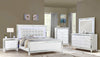 Galaxy Home Sterling 3 Drawer Nightstand in White GHF-808857739766