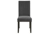 D1622 BLACK DINING CHAIR image