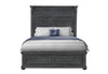 TATUM GREY QUEEN BED WITHOUT STORAGE