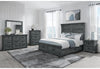 TATUM GREY QUEEN BED GROUP WITH STORAGE
