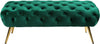 Amara Green Velvet Bench image