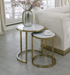 Massimo Gold End Table