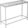 Butterfly Silver Console Table image
