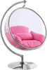 Luna Pink Durable Fabric Acrylic Swing Chair image