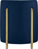 Rotunda Navy Velvet Accent Chair