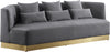 Marquis Grey Velvet Sofa image