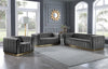 Marlon Grey Velvet Sofa