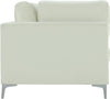 Julia Cream Velvet Modular Sofa (4 Boxes)