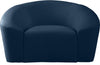 Riley Navy Velvet Chair