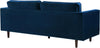 Emily Navy Velvet Sofa