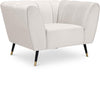 Beaumont Cream Velvet Chair image