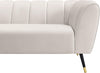 Beaumont Cream Velvet Sofa