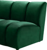 Infinity Green Velvet 6pc. Modular Sectional