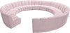 Infinity Pink Velvet 12pc. Modular Sectional