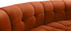 Limitless Cognac Velvet 3pc. Modular Sectional