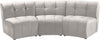 Limitless Cream Velvet 3pc. Modular Sectional image