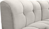 Limitless Cream Velvet 15pc. Modular Sectional