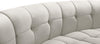 Limitless Cream Velvet 4pc. Modular Sectional