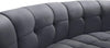 Limitless Grey Velvet 11pc. Modular Sectional