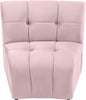 Limitless Pink Velvet Modular Chair