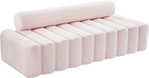 Melody Pink Velvet Sofa image