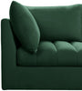 Jacob Green Velvet Modular Sectional