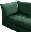 Jacob Green Velvet Modular Sectional