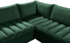 Jacob Green Velvet Modular Sectional