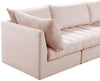 Jacob Pink Velvet Modular Sectional