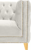 Michelle Cream Velvet Sofa