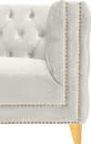 Michelle Cream Velvet Sofa