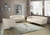 Tori Cream Velvet Loveseat